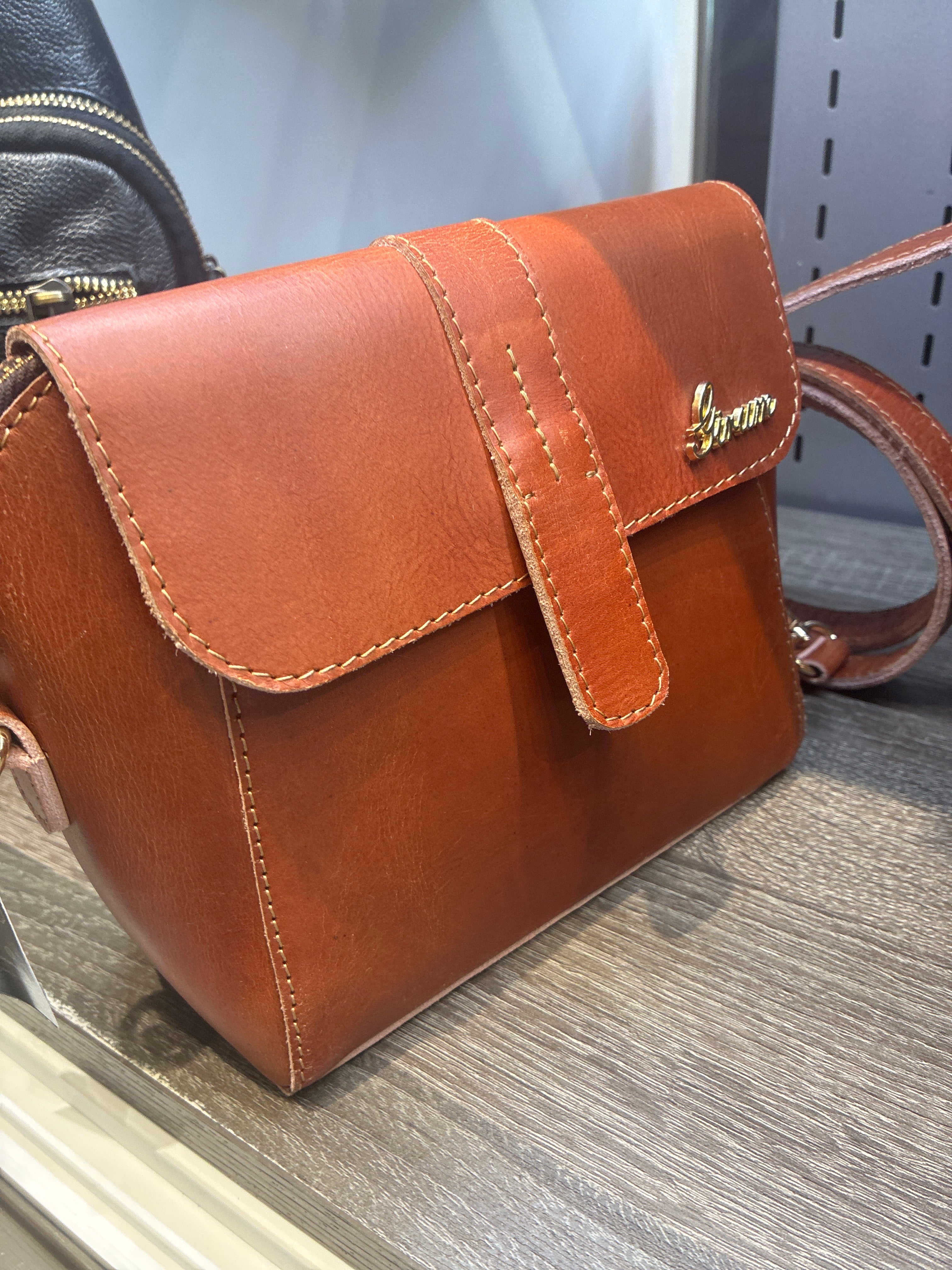 Small Light Brown Bag