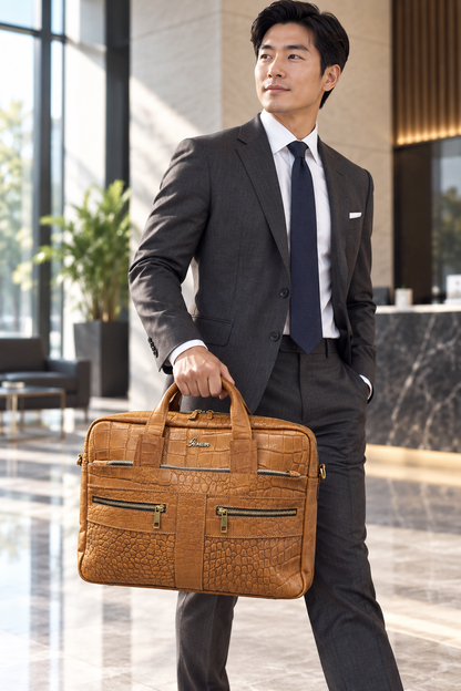Crocodile Briefcase