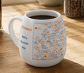 Colorado Map Color in Ceramic Mug